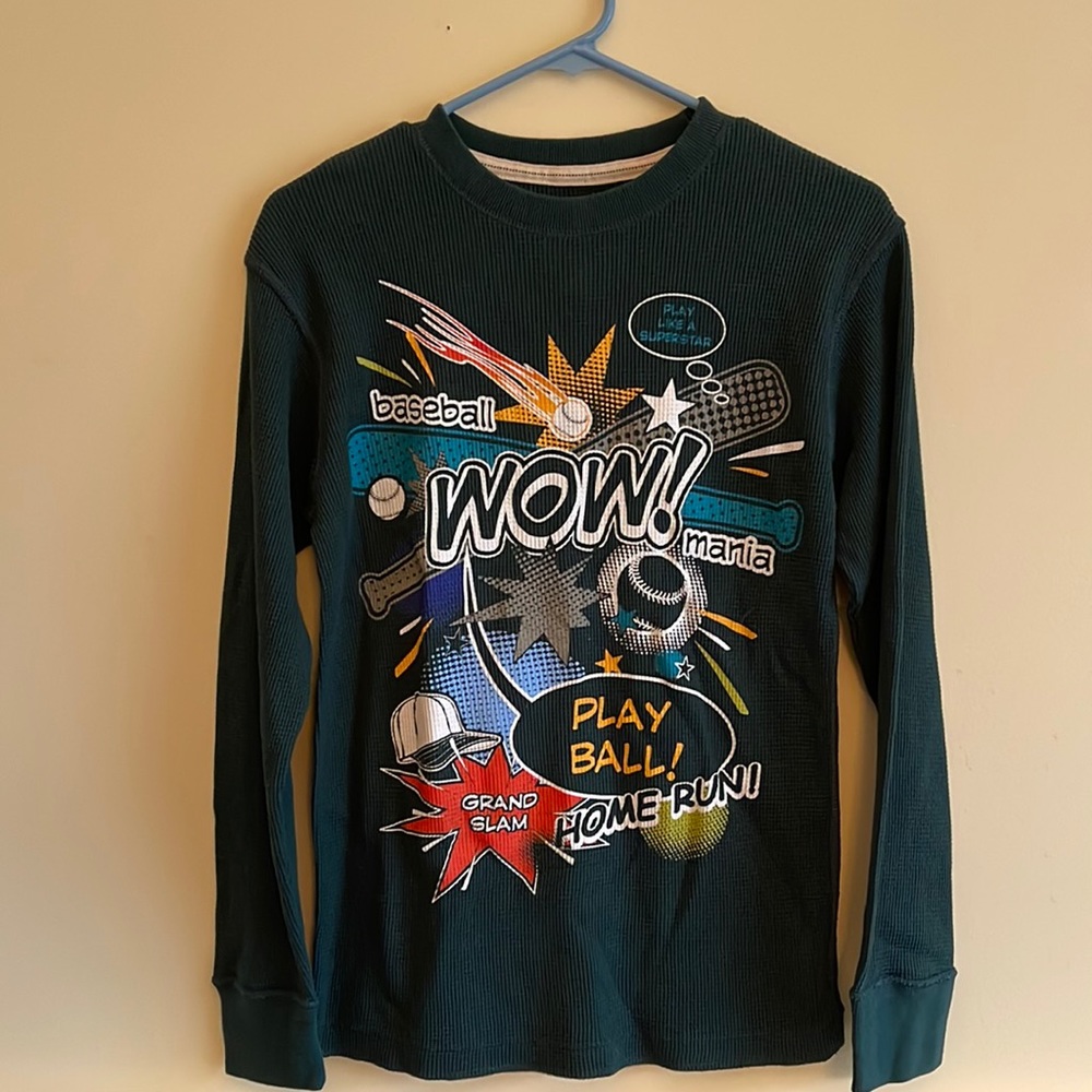 Children’s Place Boys XL14 waffle thermal shirt